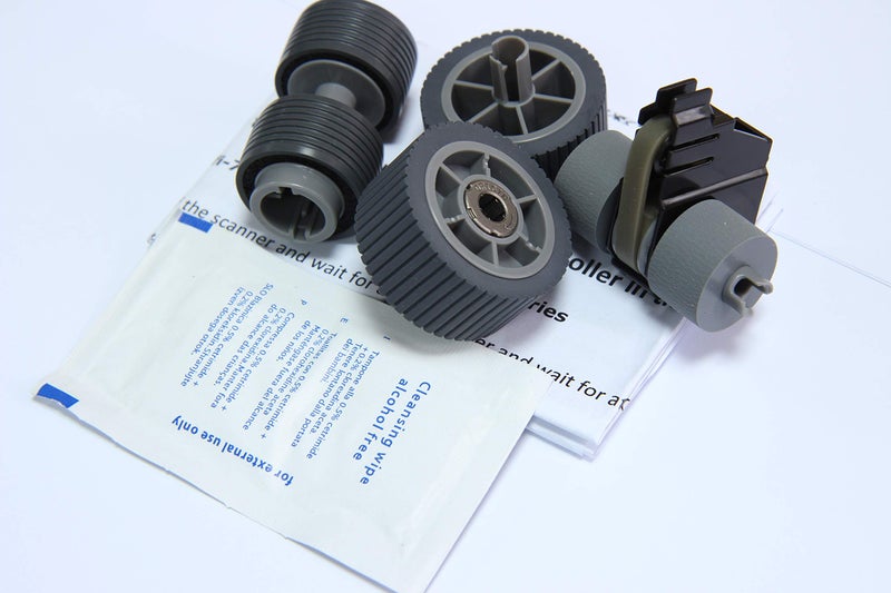 Yanzeo PA03740-K010 PA03740-K011 Compatible with Fujitsui Fi-7600 Fi-7700 Fi-7700S Scanner Brake Roller Pick Roller Set - Image 4